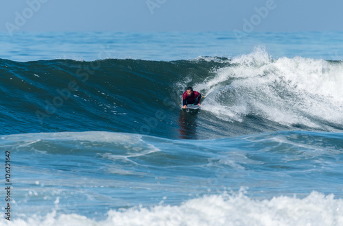 Bodyboarder in action © homydesign