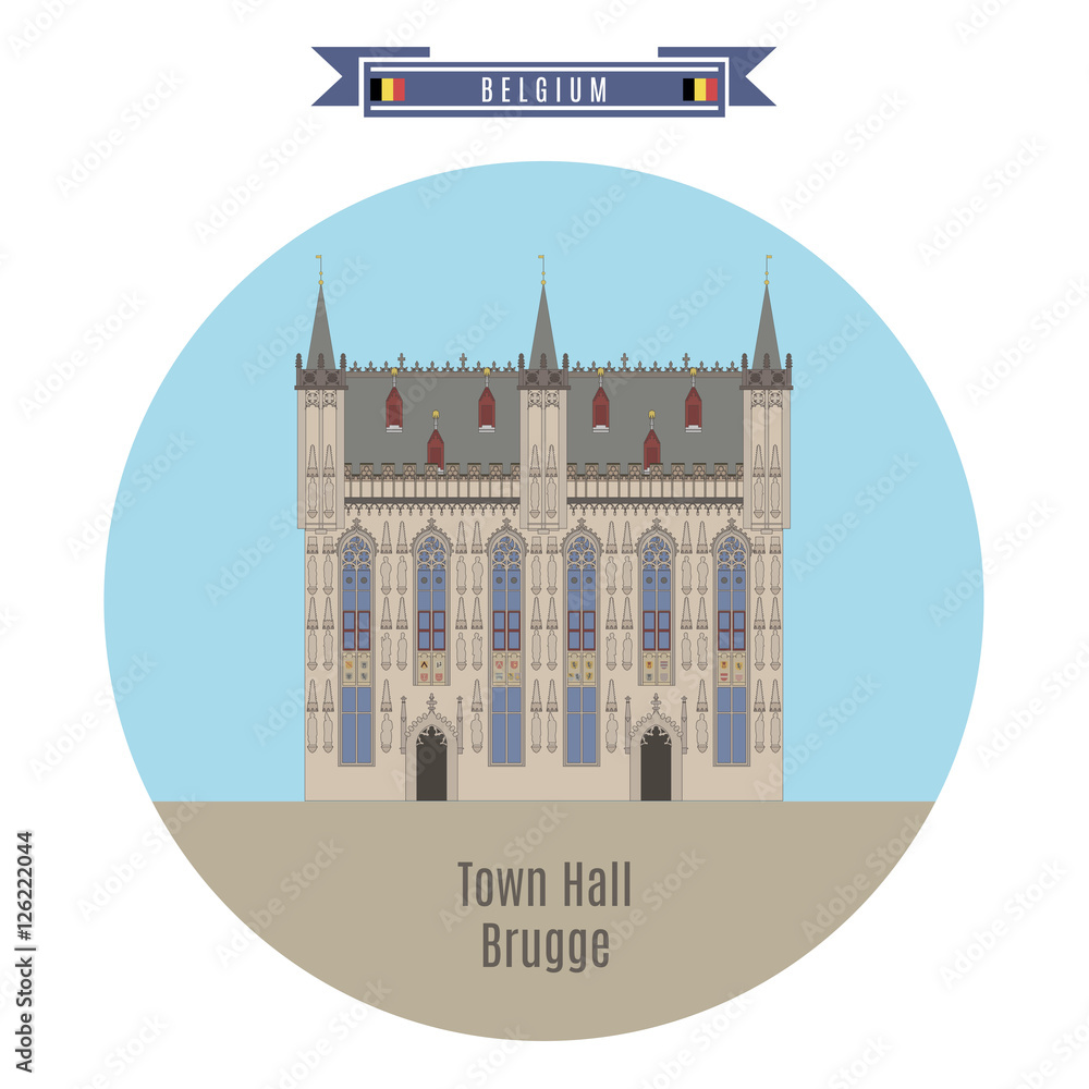Town Hall, Brugge, Belgium
