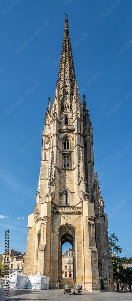 Bell Tower Saint Michel in Bordeaux - France