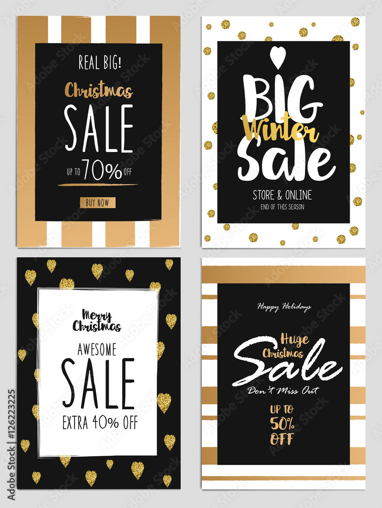 Sale and Discount Christmas Flyers 2