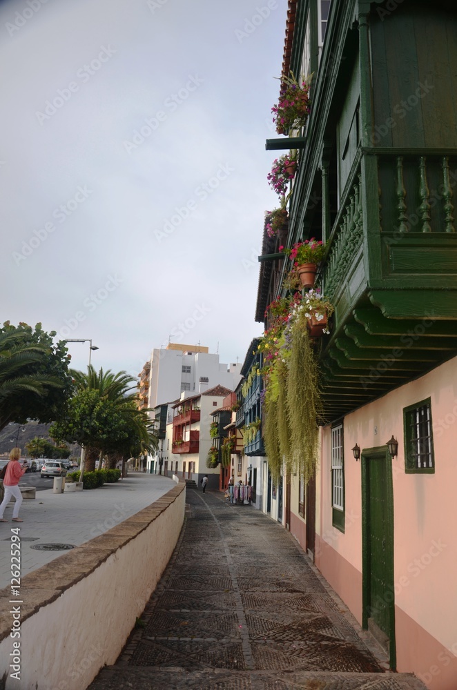 Rues, maisons et ruelles de Santa Cruz de La Palma