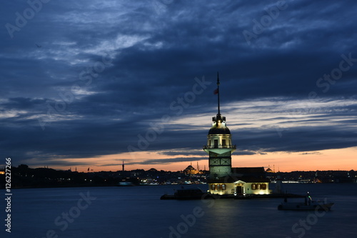 Maiden's Tower of the Istanbul Bosphorus