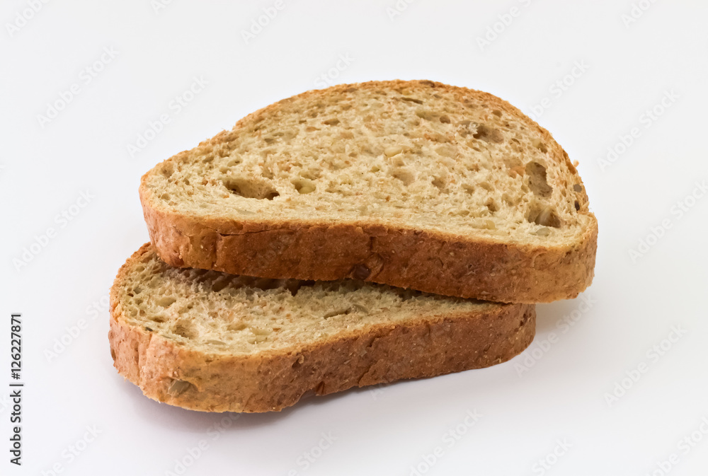 Two pieces of bread