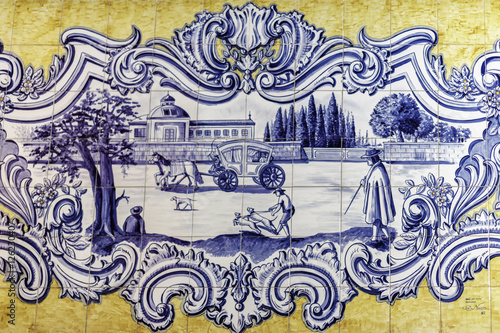 Portugal is mede beroemd om de vele tegeltableaus