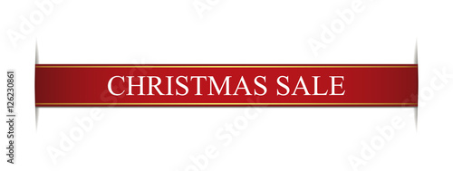Christmas sale banner