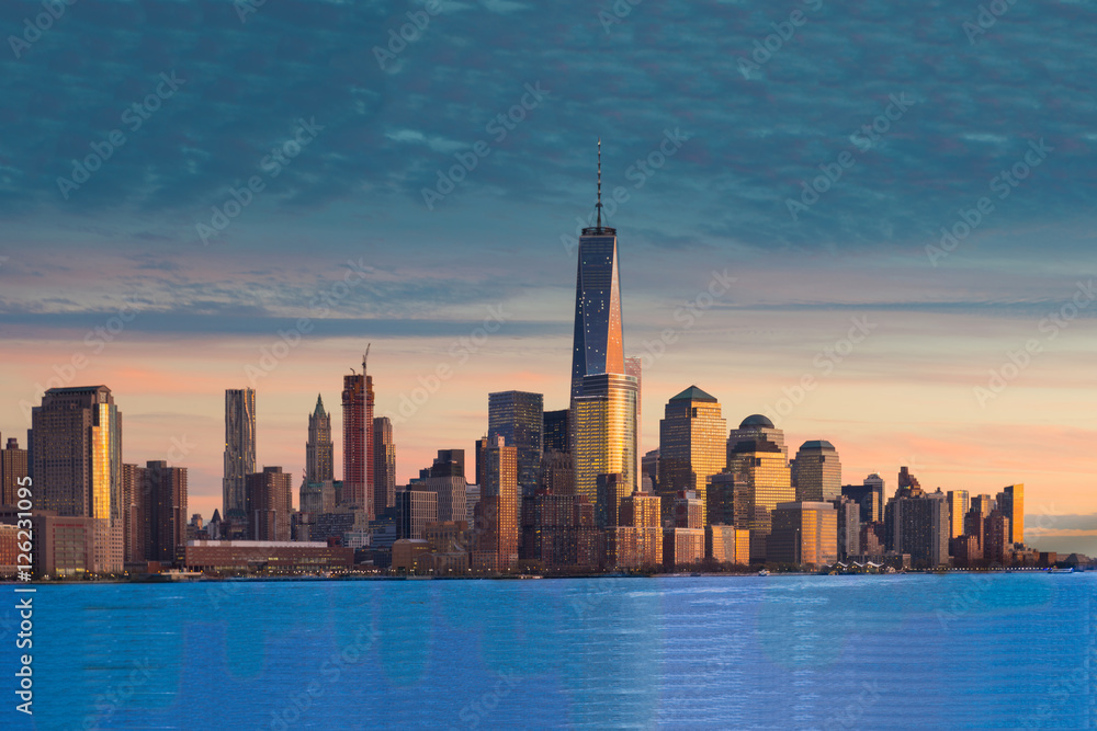 Obraz premium New York skyline