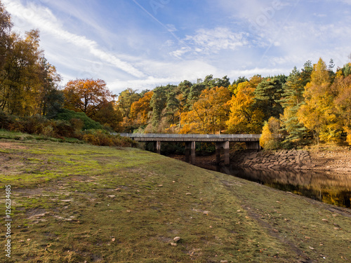 Clough Bridge, Errwood reservoir, The Goyt Valley, Peak District, UK