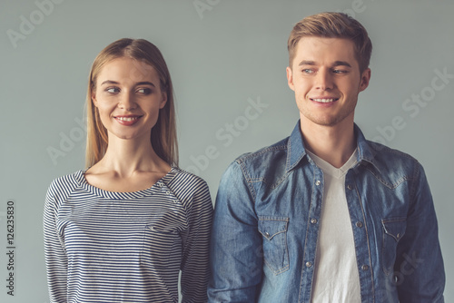Beautiful young couple