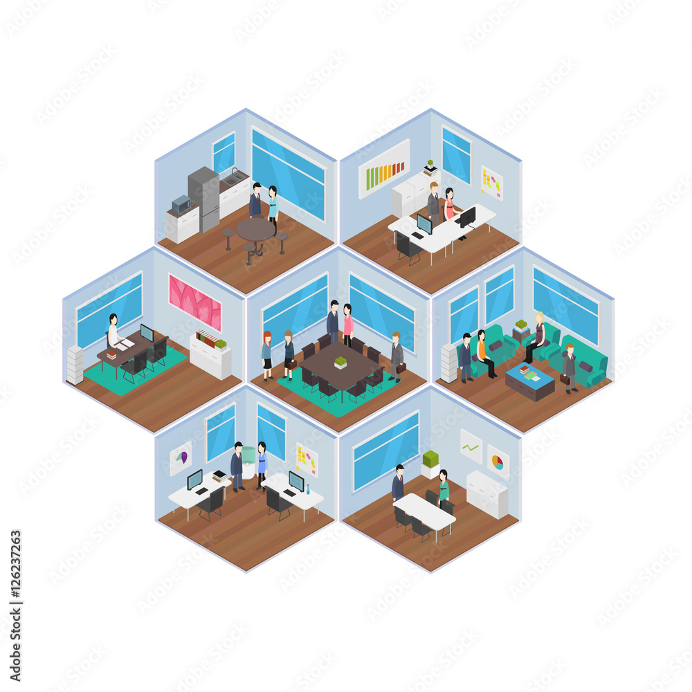 Isometric Office Isometric Office