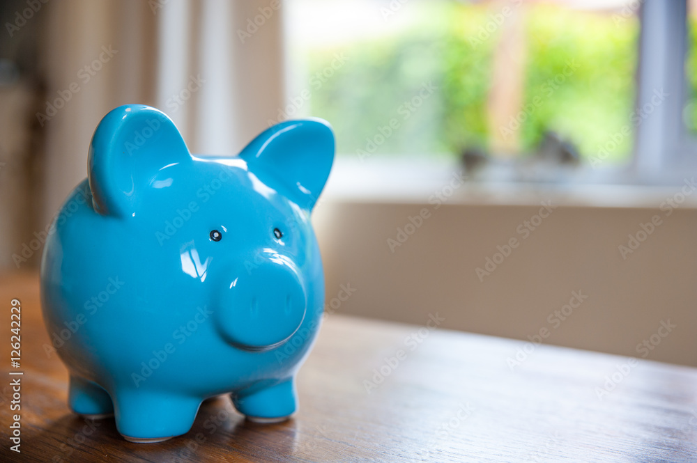 blue piggy banks blue piggy banks