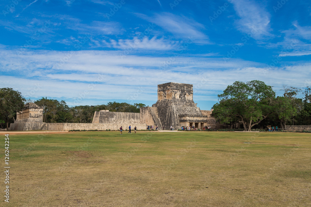 Chichen Itza. Mayan ruins, old city  Yucatan, Mexico