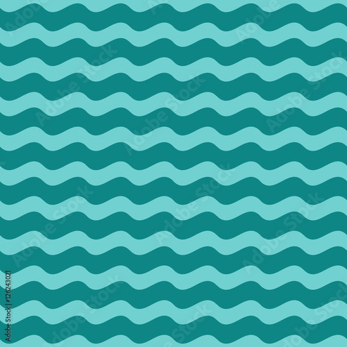 Wavy line color seamless pattern