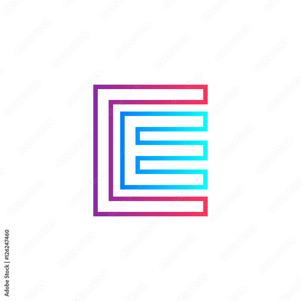 Letter E logo design template,technology,electronics,digital,connection vector logotype Letter E logo design template,technology,electronics,digital,connection vector logotype