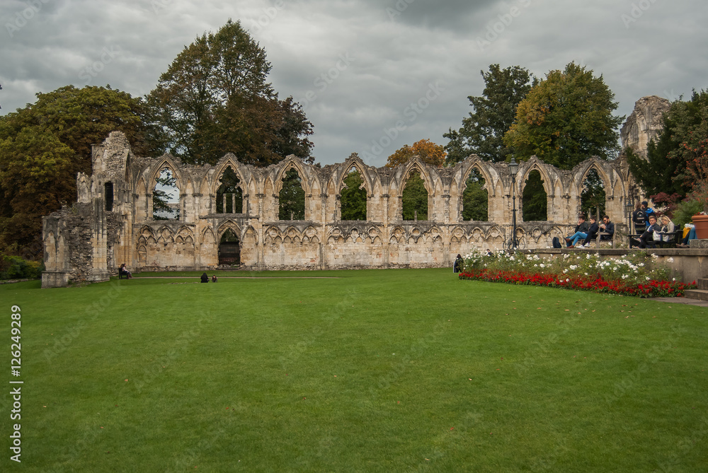 St Mary's Abbey, York, United Kingdom 