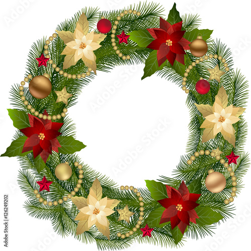 Traditional Christmas Wreath