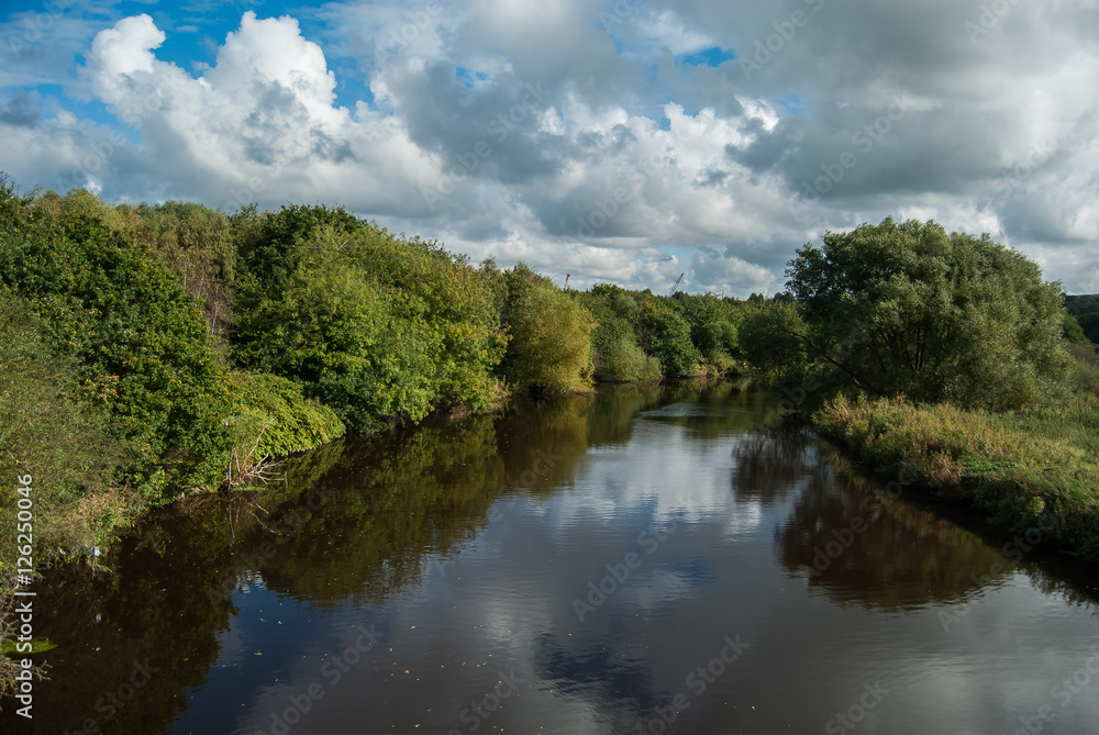 River Celder, Wakefield, England River Celder, Wakefield, England