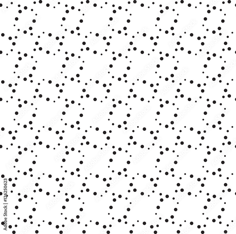 seamless pattern. Modern stylish texture. Repeating geometric tiles with dotted rhombus