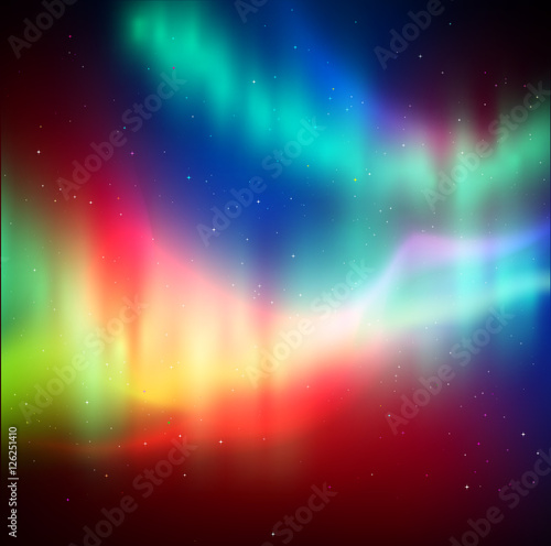 Northern lights background