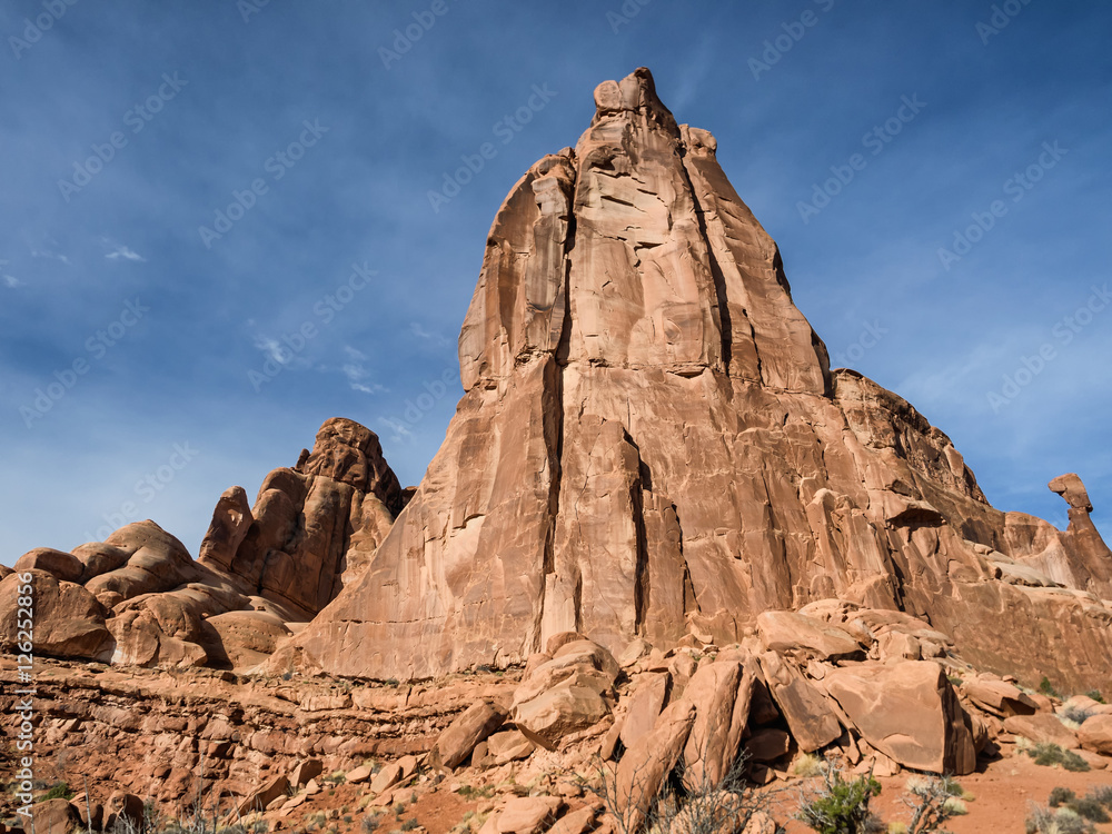 Cathedral Rock in Capitol Reef national monument, Utah