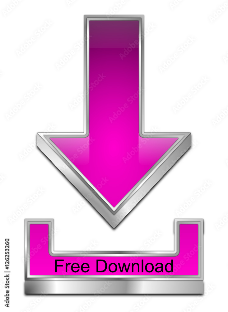 Free Download Symbol - 3D illustration Free Download Symbol - 3D illustration