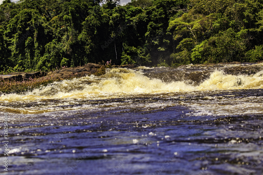 Mabuka rapids in Surinam
