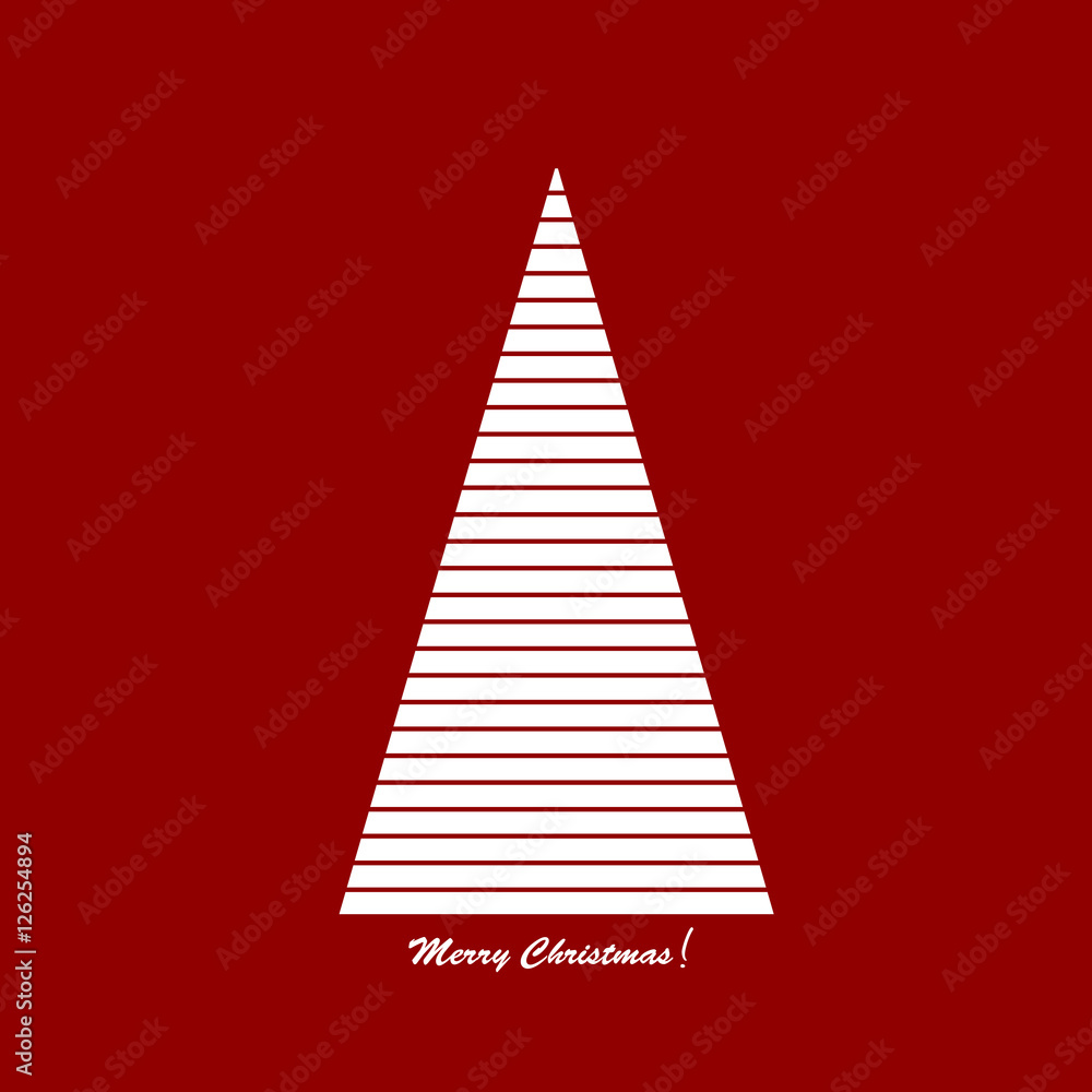 Stylised Christams tree Stylised Christams tree