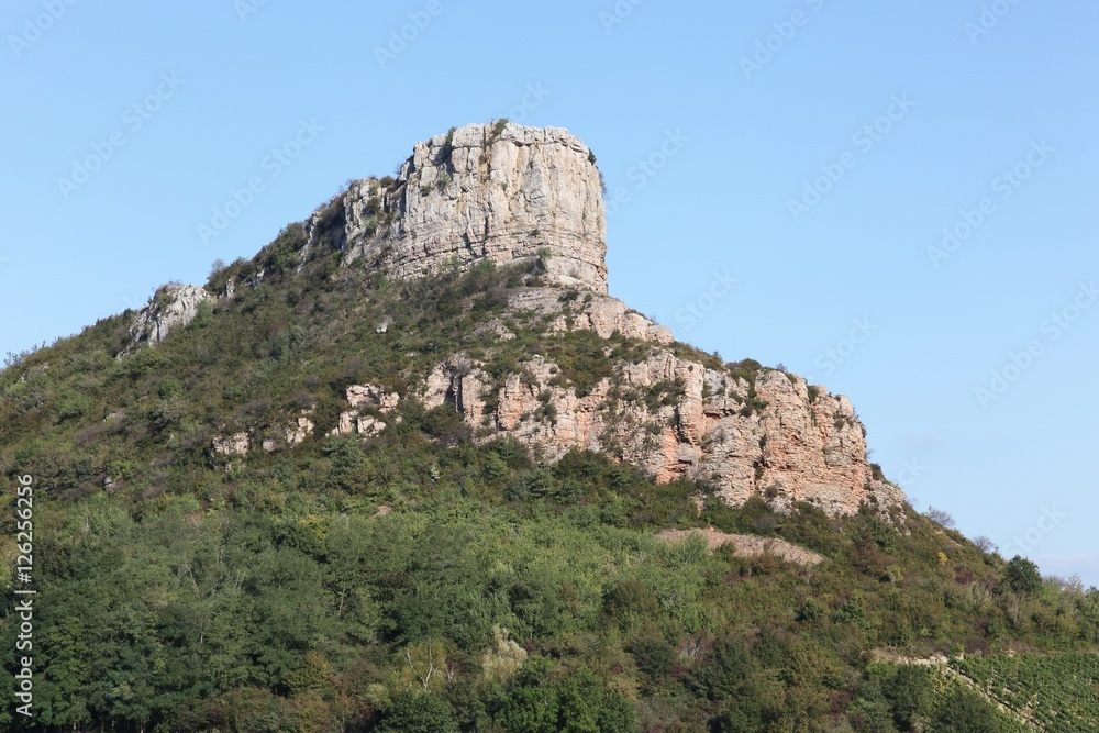 Rock of Solutre, Burgundy, France 