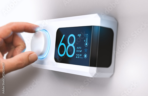 Thermostat, Home Energy Saving photo
