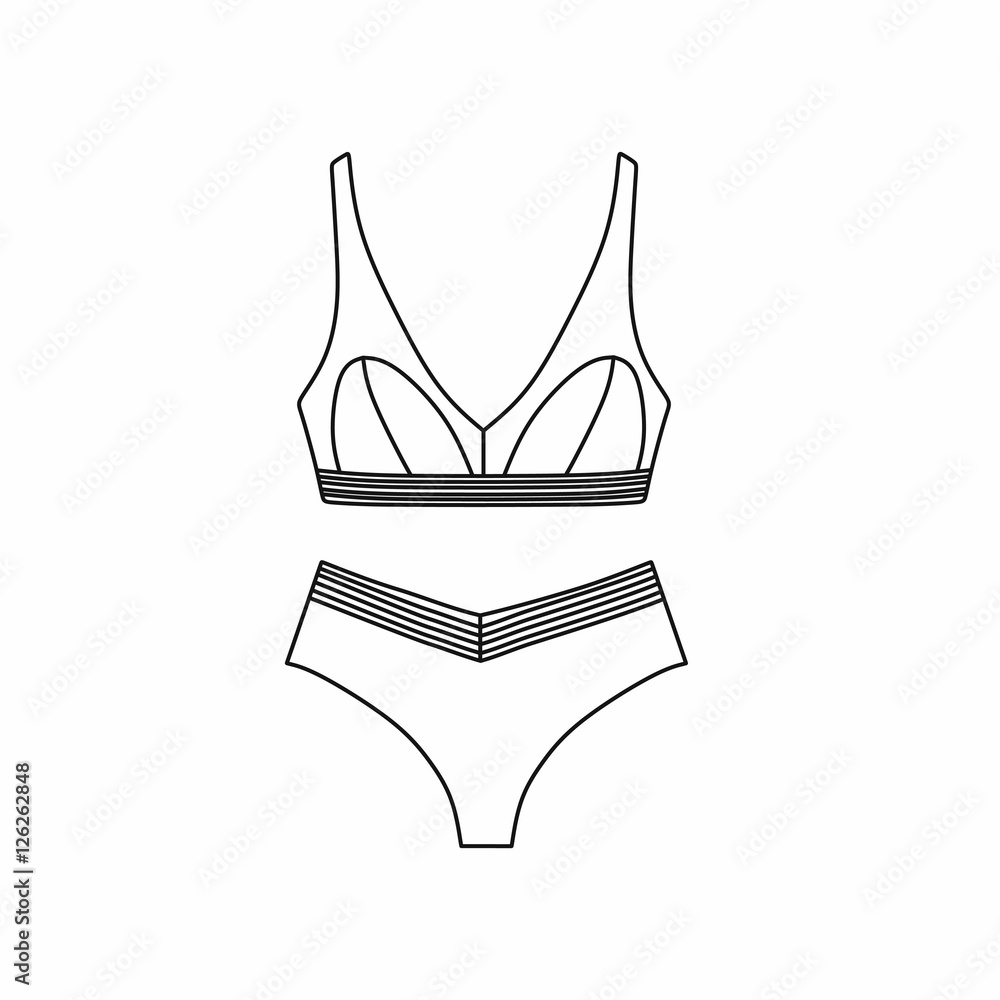 Vector underwear background. Lingerie. Bras and panties. Sexy Vector underwear background. Lingerie. Bras and panties. Sexy