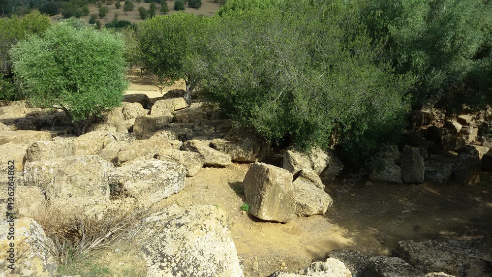 Obraz premium Agrigento view