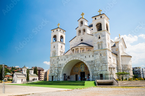 Cathedral of the Resurrection of Christ in Podgorica, Montenegro photo