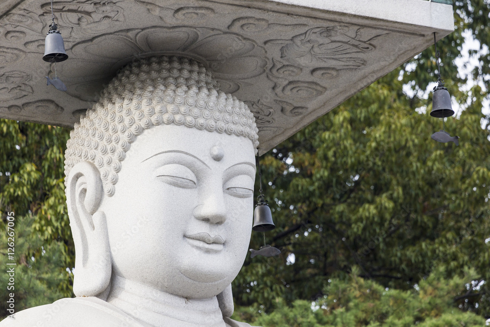 Φωτογραφία Bongeunsa Temple in the Gangnam District of Seoul, Korea.