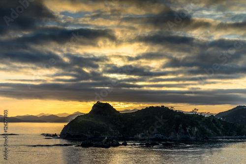 Dawn in the Bay of Islands, New Zealand