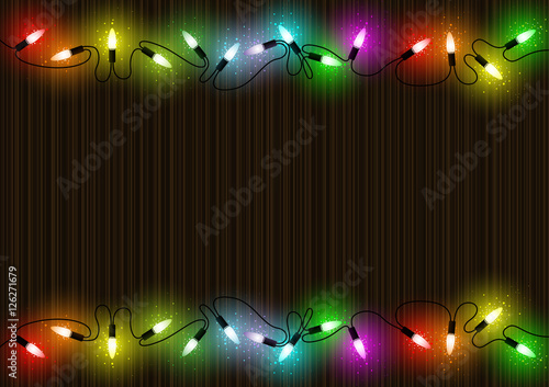 Colorful Glowing Christmas ...