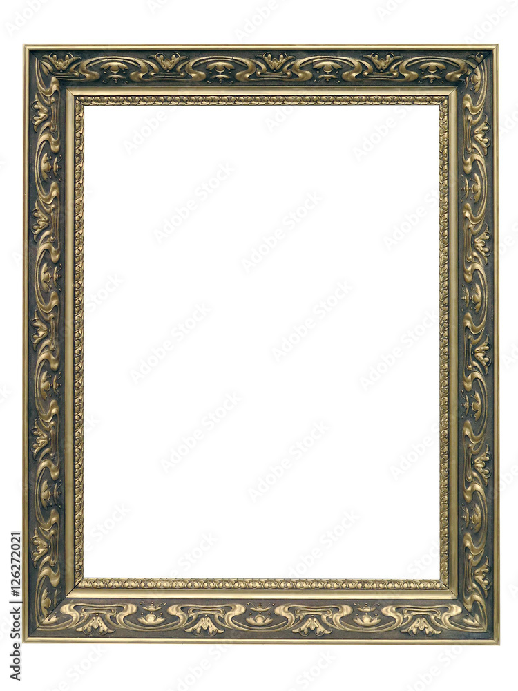 Golden Art Nouveau Frame Golden Art Nouveau Frame