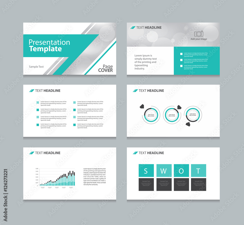 Page layout design for presentation and brochure and book template with infographic elements design Page layout design for presentation and brochure and book template with infographic elements design