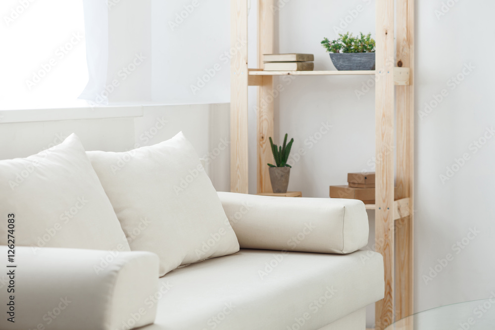 Fototapeta premium Modern interior and cozy atmosphere at home