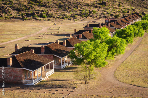 Billede på lærred Fort Davis National Historic Site