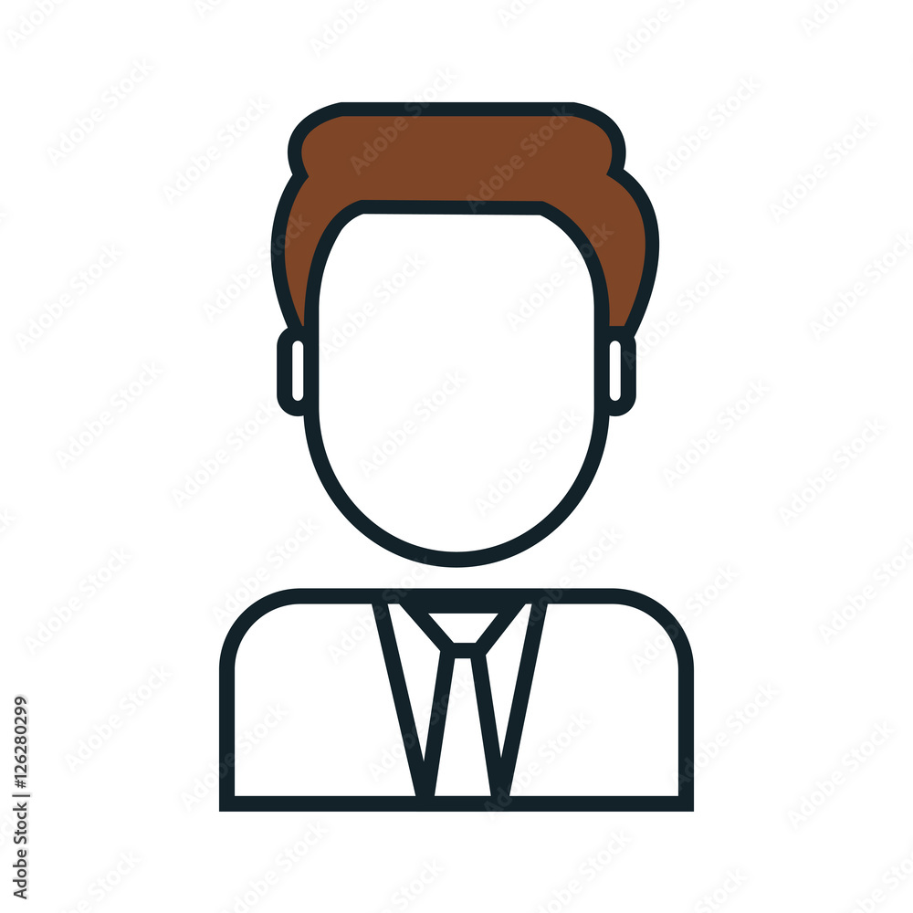 businessman character avatar icon vector illustration design businessman character avatar icon vector illustration design