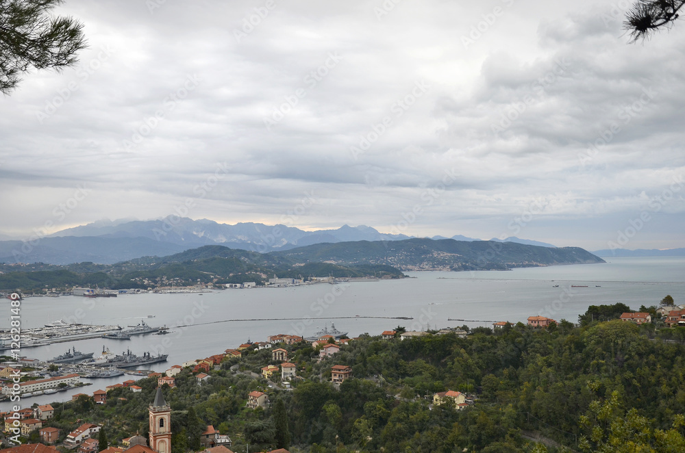 View of La Spezia and the Gulf of Poets