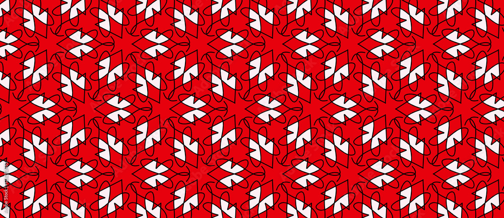 Illustrated patterned background Illustrated patterned background
