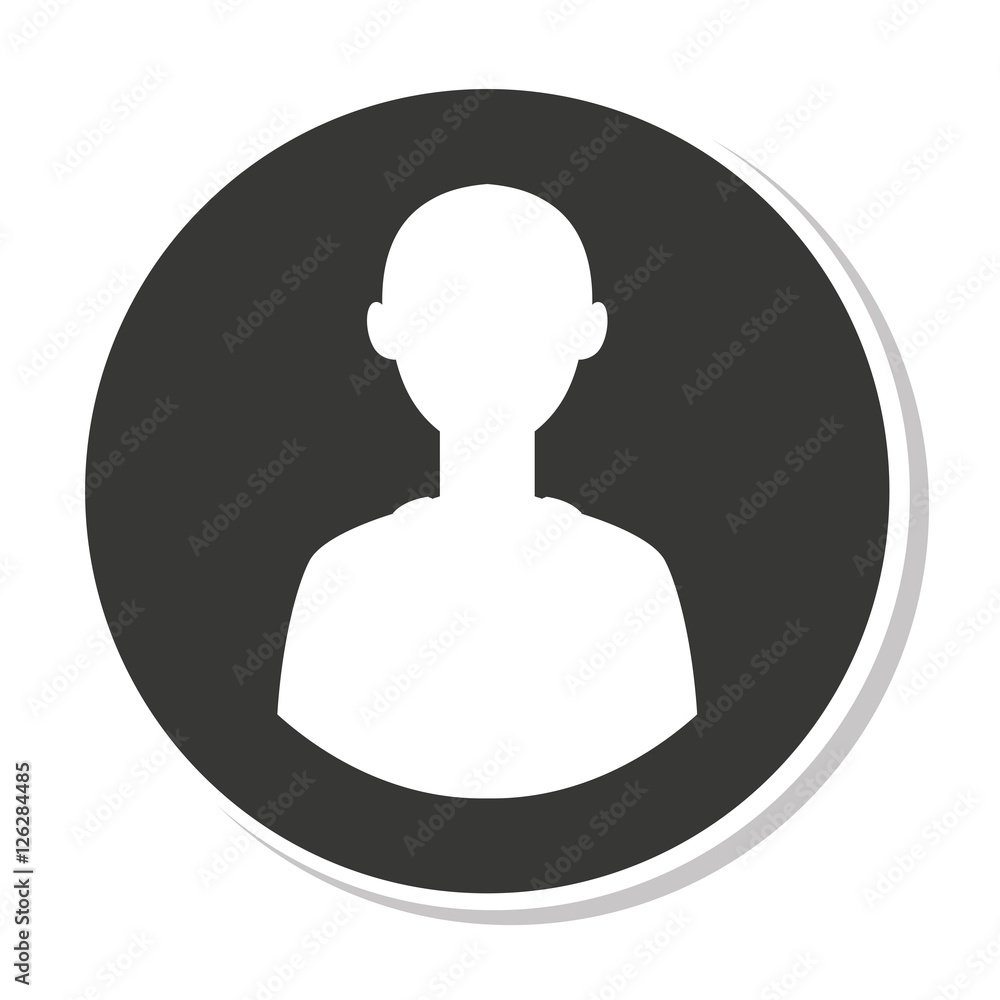 man avatar silhouette isolated icon vector illustration design man avatar silhouette isolated icon vector illustration design