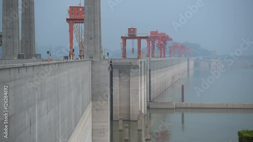 The Three Gorges Dam project in China