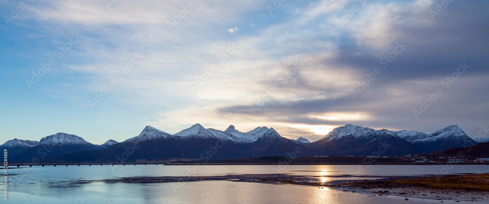 Lato na lofotach, Skandynawia, Nordland, Norwegia