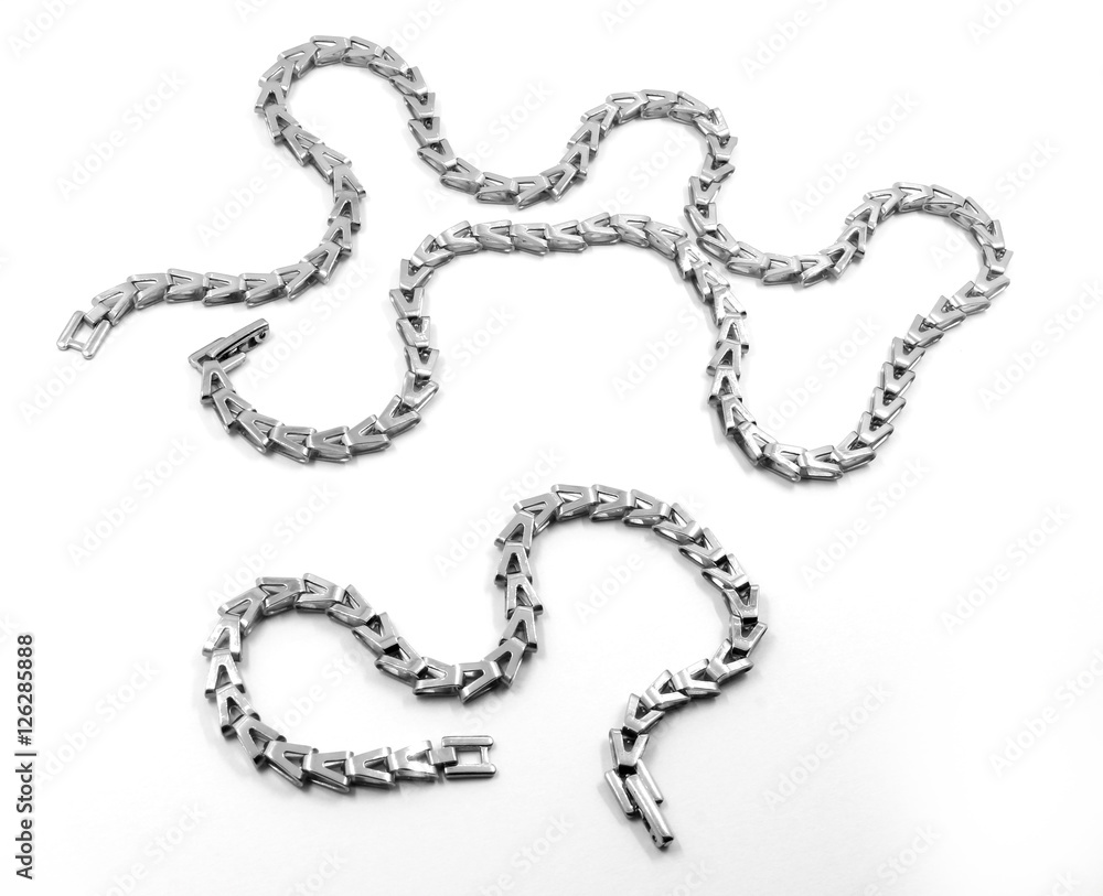The set - Necklace and bracelet - Stainless Steel The set - Necklace and bracelet - Stainless Steel