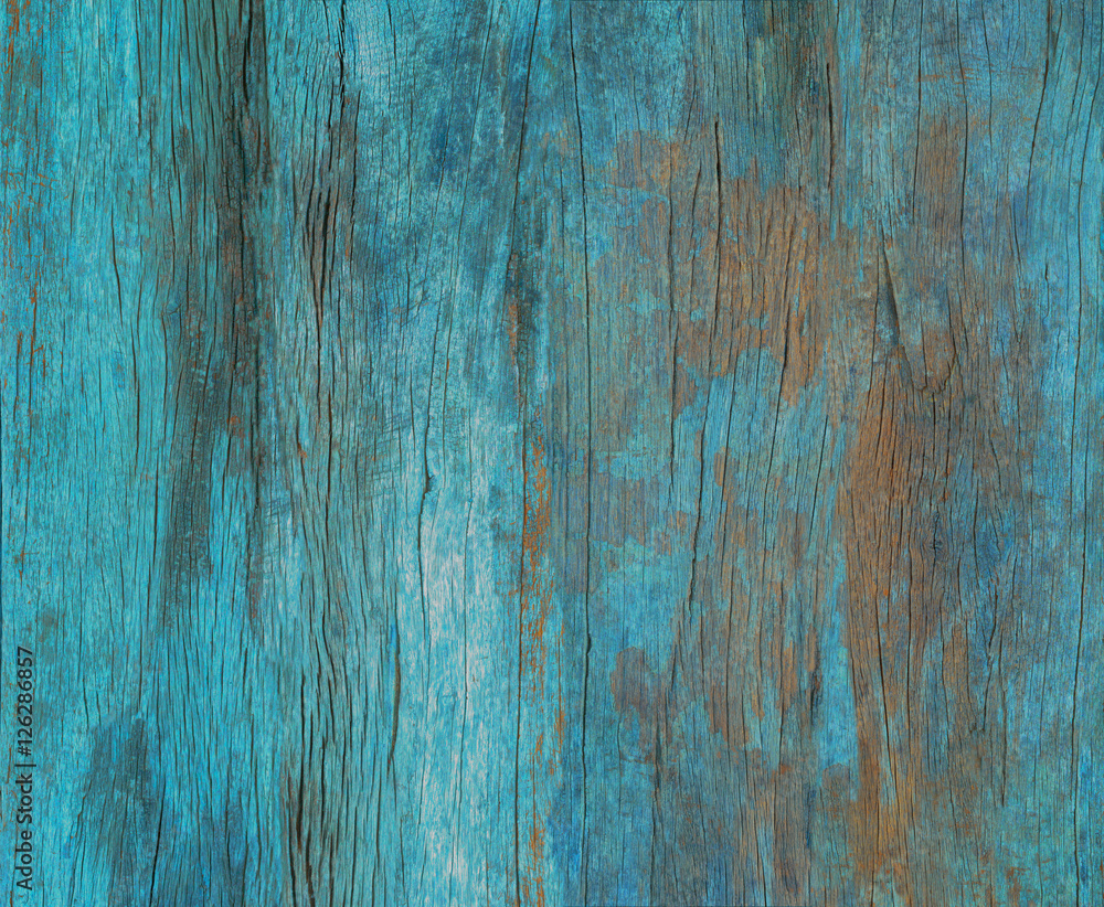 Obraz premium color painted old grunge wood wal, texture or vinrage wood backg