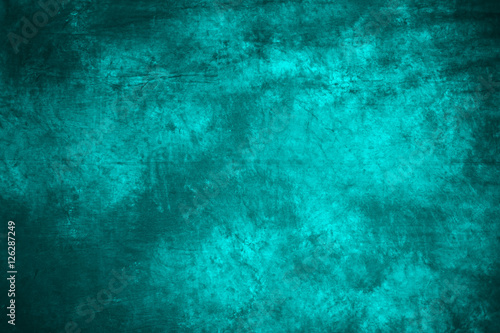 mint fabric artistic background with simulated blurred ink.