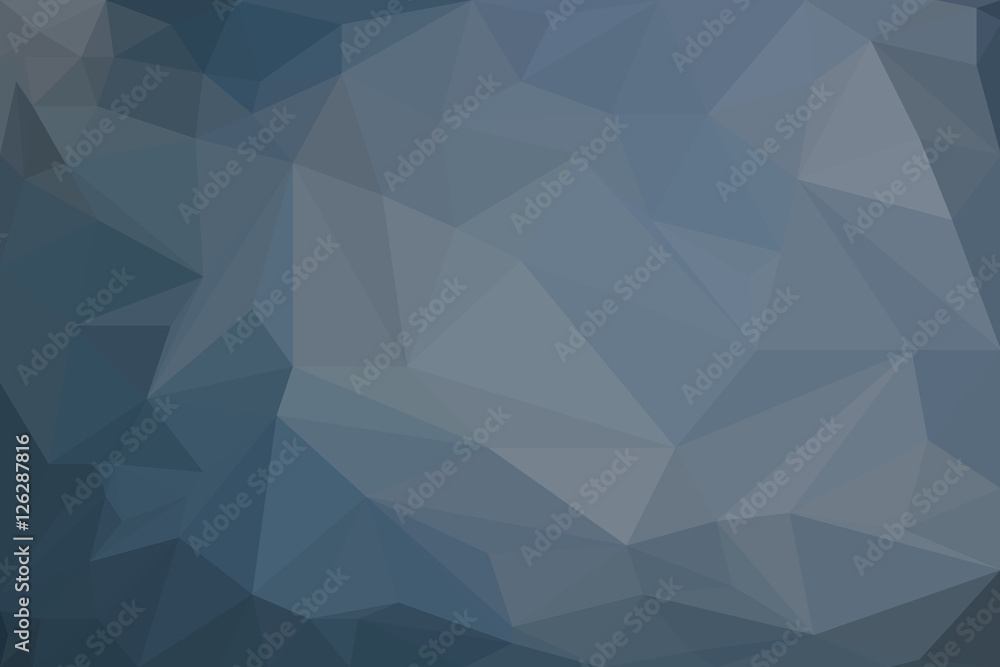 Fototapeta premium low polygon textur blau