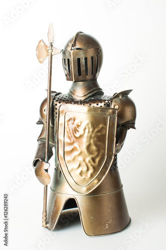 Knight, a tin soldier, toy