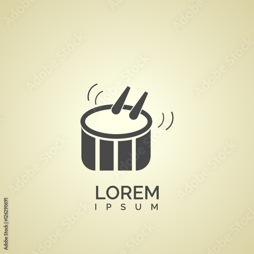 drum icon design